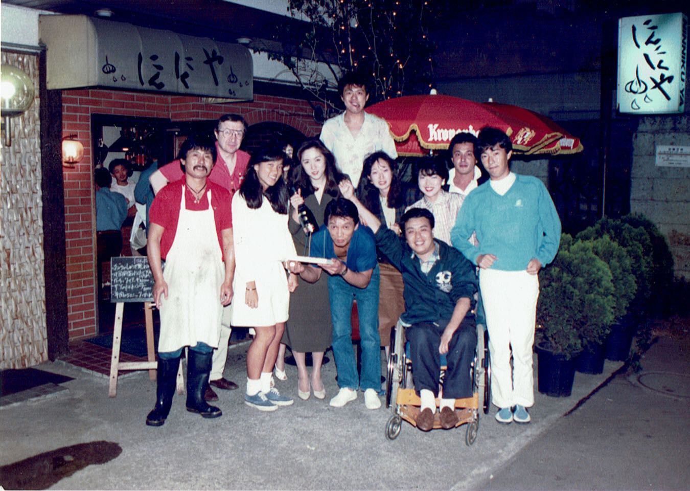 1983年開店当初ー天現寺店