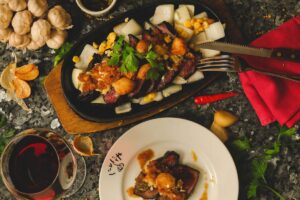 ガーリック赤身肉ステーキ